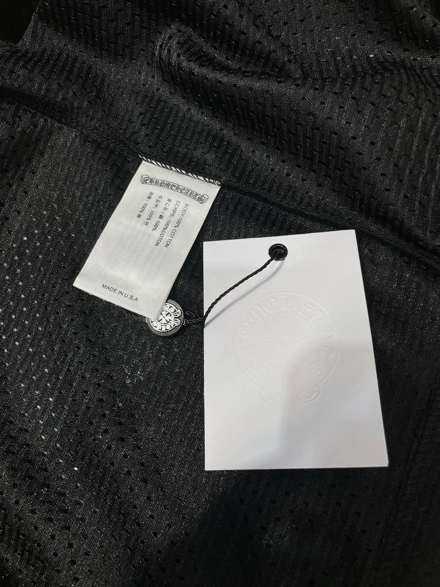 🅿️300 CH Croix Heart🌟【Top original order】25SS glitter ice hockey top YB open plate fixed dyeing color the highest version on the market The fabric is made of high-density 100D bird's eye cloth Double-sided mesh positioning is very time-consuming The cost of labor loss is very high Non-single layer thin transparent bottom junk on the market Same style for men and women OS version size: s m l